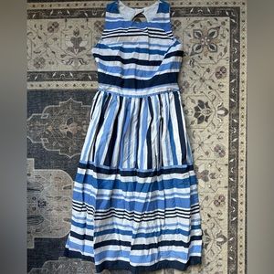 Vince Camuto cotton midi length dress